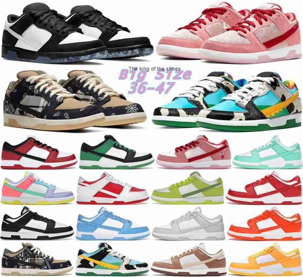 2023 2023 og designer shoes for men women flat sneakers sb low panda white black grey fog unc syracuse green glow chlorophyll triple pink st
2023 2023 og designer shoes for men women flat sneakers sb low panda white black grey fog unc syracuse green glow chlorophyll triple pink st