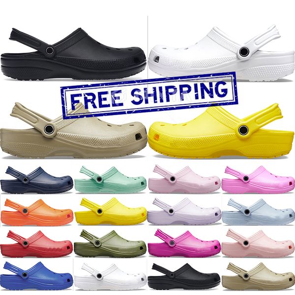 hipping clog designer sandals slippers slides buckle classic mens womens triple black white red khaki bule pink waterproof shoes nursing siz
hipping clog designer sandals slippers slides buckle classic mens womens triple black white red khaki bule pink waterproof shoes nursing siz