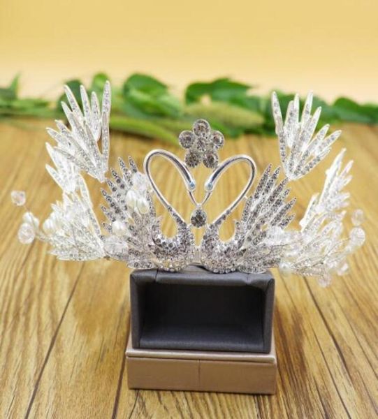 headpieces bride crowns headdress korean wedding swan handmade queen crown princess birthday hair tiaras jewelry headpieces9007178, Silver
headpieces bride crowns headdress korean wedding swan handmade queen crown princess birthday hair tiaras jewelry headpieces9007178, Silver