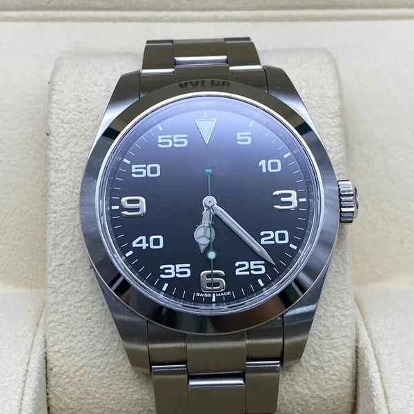 men's mechanical watch air king m126900/m116900 sapphire 40mm luxury automatic waterproof 70m designer business men's watch, Slivery;brown
men's mechanical watch air king m126900/m116900 sapphire 40mm luxury automatic waterproof 70m designer business men's watch, Slivery;brown
