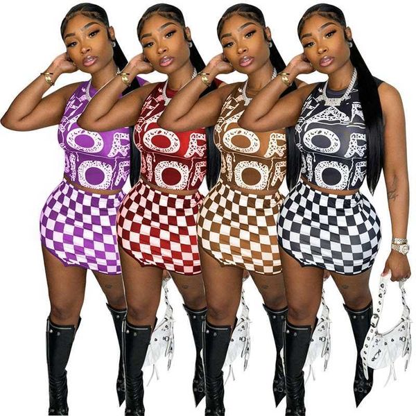 women clothing tracksuits dresses fashion outfits micro split skirt two piece square check vest short skirt suit, White
women clothing tracksuits dresses fashion outfits micro split skirt two piece square check vest short skirt suit, White