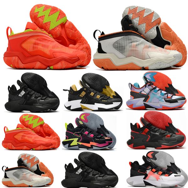 

why not 6 bright crimson basketball shoes 2023 westbrook zer0.6 .6 first marathon future history bred russell sneakers sports outdoor shoes, Black