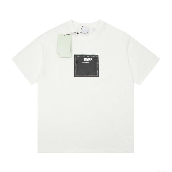 correct version b burbry luxury designer of 23ss bu home printed short-sleeved trendy casual high-street couples' same t-shirt is in 1s, White;black
correct version b burbry luxury designer of 23ss bu home printed short-sleeved trendy casual high-street couples' same t-shirt is in 1s, White;black