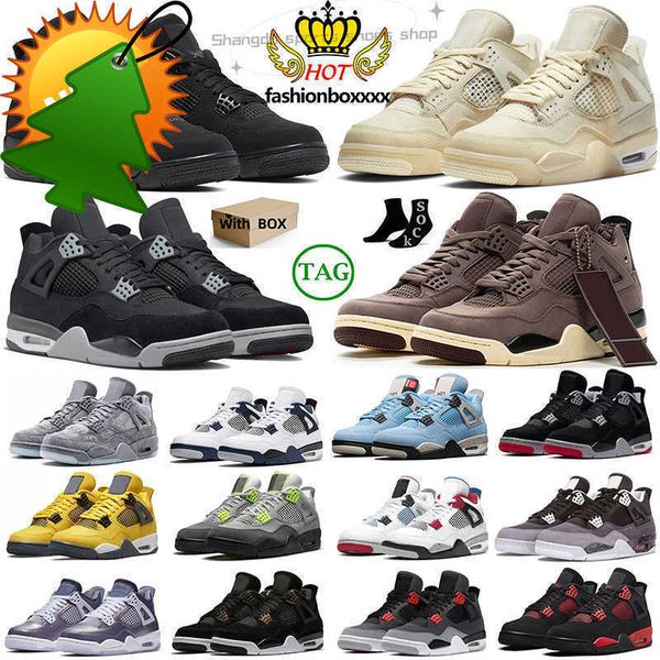 with outdoors box 4 jumpman basketball shoes for mens womens 4s iv red blue thunder j4 seafoam cactus jack trainers military black
with outdoors box 4 jumpman basketball shoes for mens womens 4s iv red blue thunder j4 seafoam cactus jack trainers military black