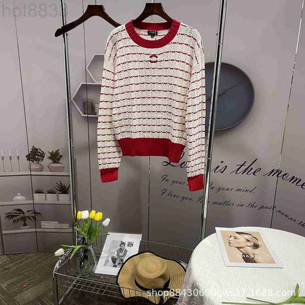 women's knits & tees designer autumn winter new high-end stripe round neck color-blocking knitting sweater 3m5x, White
women's knits & tees designer autumn winter new high-end stripe round neck color-blocking knitting sweater 3m5x, White