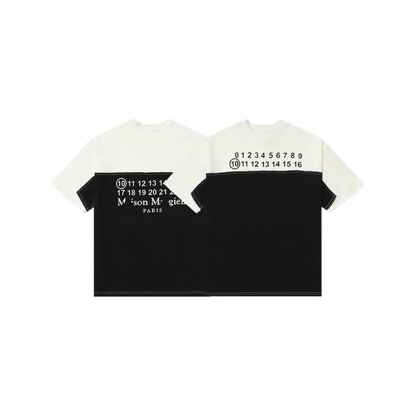 2023 men's t-shirts mm margiela margiela summer new digital print splicing short-sleeved men and women high street oversize loose casua, White;black
2023 men's t-shirts mm margiela margiela summer new digital print splicing short-sleeved men and women high street oversize loose casua, White;black