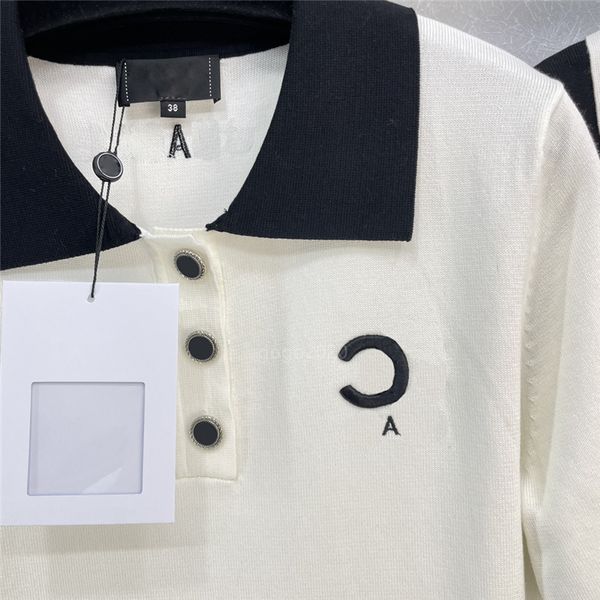women's t-shirt designer 23ss women tee vest knits t shirts with letters embroidery girls vintage crop runway brand stretch short slee, White
women's t-shirt designer 23ss women tee vest knits t shirts with letters embroidery girls vintage crop runway brand stretch short slee, White