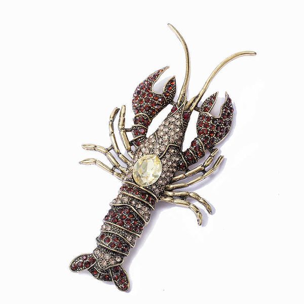 pins brooches fashion exaggerated retro animal brooch personality crayfish pin bra men and women coat accessoriesl230315, Gray
pins brooches fashion exaggerated retro animal brooch personality crayfish pin bra men and women coat accessoriesl230315, Gray