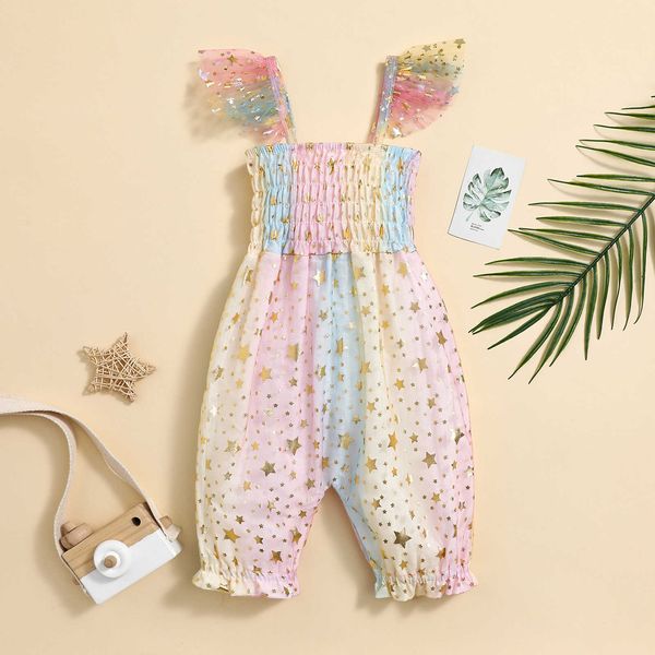 rompers citgeett summer infant baby girls casual jumpsuit star print fly sleeves off shoulder romper clothes l230314, Blue
rompers citgeett summer infant baby girls casual jumpsuit star print fly sleeves off shoulder romper clothes l230314, Blue