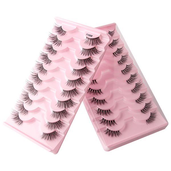 false eyelashes half lash natural look wispy cat eye lashe fluffy soft 10 pairs faux mink eyelash pack
false eyelashes half lash natural look wispy cat eye lashe fluffy soft 10 pairs faux mink eyelash pack