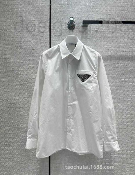 women's blouses & shirts designer women's temperament commuting versatile rivet drill loose medium long shirt lxk5, White
women's blouses & shirts designer women's temperament commuting versatile rivet drill loose medium long shirt lxk5, White