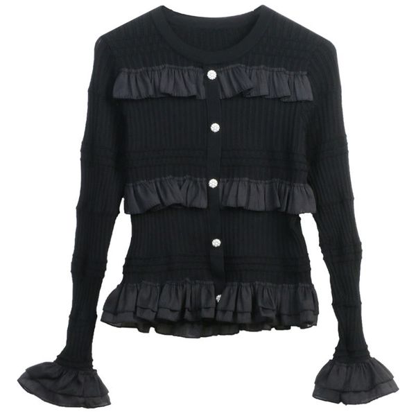 306 xl 2023 spring summer women sweater long sleeve crew neck cardigan brand same style striped white black womens mingmo8
306 xl 2023 spring summer women sweater long sleeve crew neck cardigan brand same style striped white black womens mingmo8