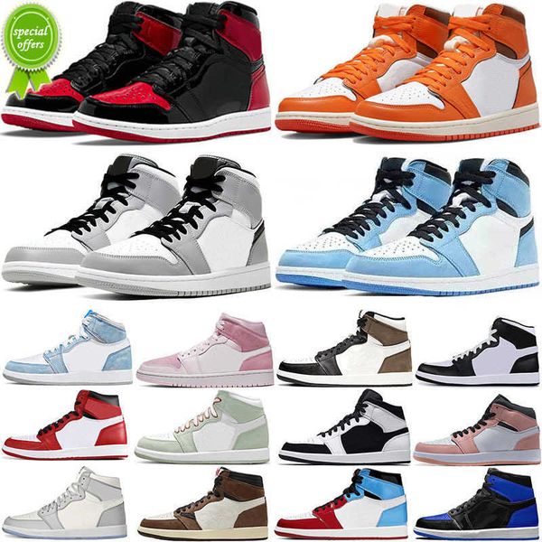 2023 og jumpman 1 men basketball shoes dark mocha chicago 1s unc university blue hyper royal high bloodline satin-snake taupe haze, Black
2023 og jumpman 1 men basketball shoes dark mocha chicago 1s unc university blue hyper royal high bloodline satin-snake taupe haze, Black