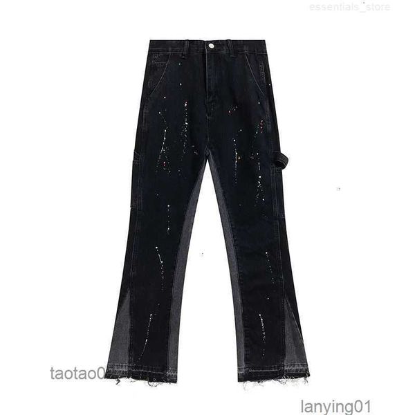 fashion designer jeans galleryed dept ink splashing stitching contrast versatility men's women's pants black1b3sn7ivgcgnpb9s, Black
fashion designer jeans galleryed dept ink splashing stitching contrast versatility men's women's pants black1b3sn7ivgcgnpb9s, Black