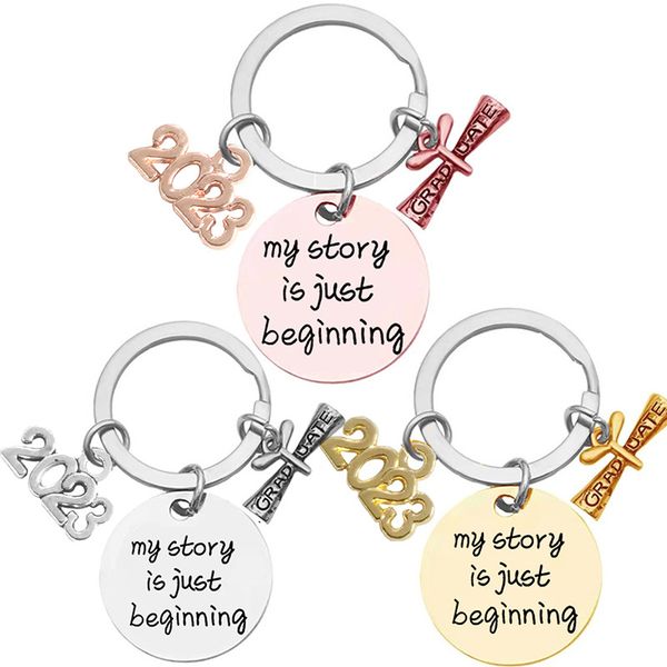2023 graduation souvenirs gift key rings stainless steel college high school university graduation party favors keychain my story is just be, Slivery;golden
2023 graduation souvenirs gift key rings stainless steel college high school university graduation party favors keychain my story is just be, Slivery;golden
