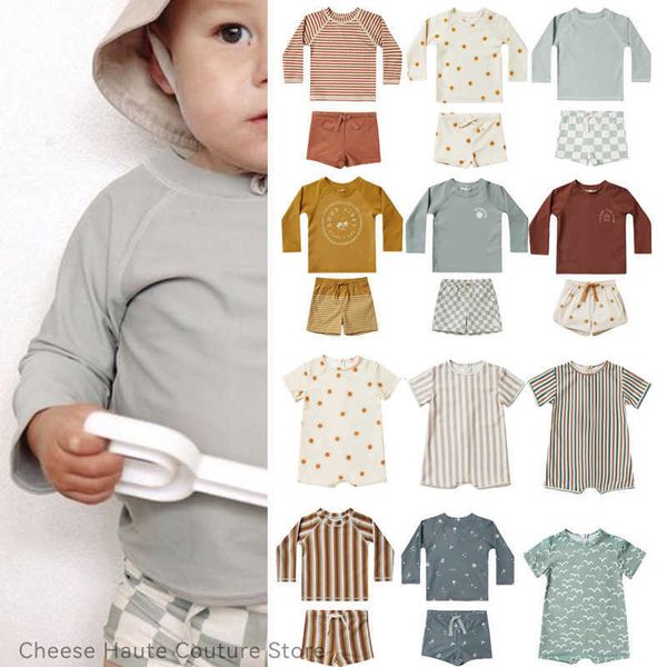 clothing sets rc baby boys swimwears 1-12y new summer kids simple floral pattern toddler striped pattern 2022 swimming bathing suits p230315, White
clothing sets rc baby boys swimwears 1-12y new summer kids simple floral pattern toddler striped pattern 2022 swimming bathing suits p230315, White