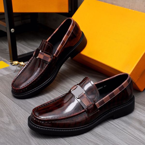 2023 men dress shoes fashion genuine leather wedding party oxfords mens brand business walking casual comfort loafers size 38-44, Black
2023 men dress shoes fashion genuine leather wedding party oxfords mens brand business walking casual comfort loafers size 38-44, Black