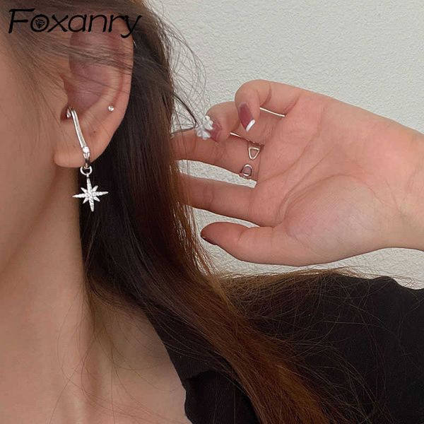 charm anry prevent allergy silver color drop earrings for women trendy elegant sparkling star zircon party jewelry ear clip l230315, Golden
charm anry prevent allergy silver color drop earrings for women trendy elegant sparkling star zircon party jewelry ear clip l230315, Golden