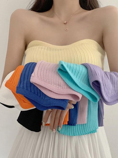women's tanks jmprs knitted women pullover summer high elastic crop fashion solid color cute white female corset
women's tanks jmprs knitted women pullover summer high elastic crop fashion solid color cute white female corset