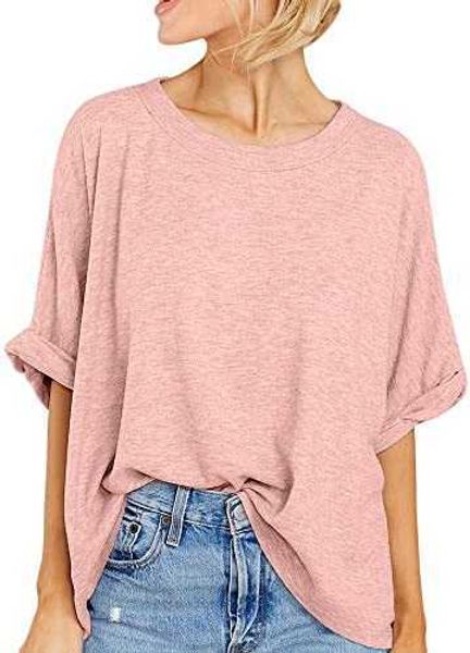 summer fashion women shirts oversized t-shirt short sleeve loose casual basic shirts summer tee plus size5qjk, White
summer fashion women shirts oversized t-shirt short sleeve loose casual basic shirts summer tee plus size5qjk, White