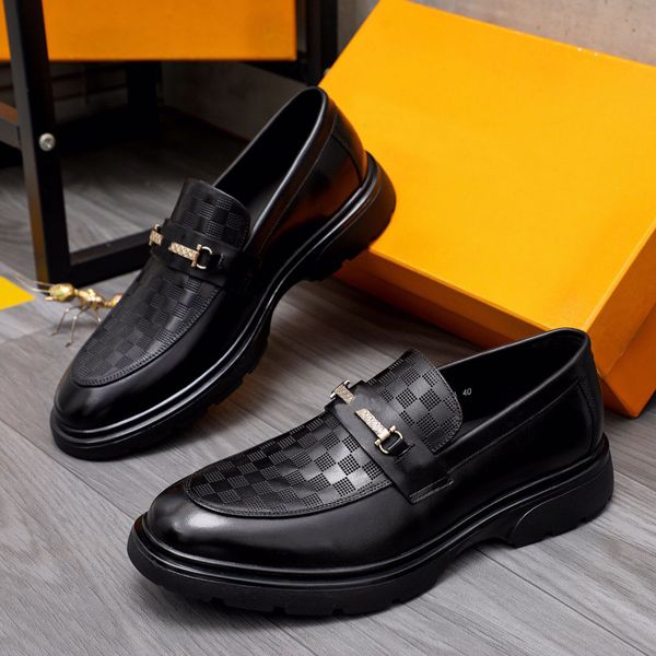 new style 2023 men dress shoes formal business brogue shoes male casual genuine leather wedding party loafers size 38-44, Black
new style 2023 men dress shoes formal business brogue shoes male casual genuine leather wedding party loafers size 38-44, Black