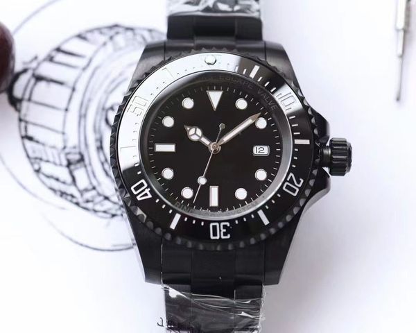 luxury black automatic watch for men 44mm sapphire mirror date 904l stainless steel strap waterproof design wristwatches relojes para hombre, Slivery;brown
luxury black automatic watch for men 44mm sapphire mirror date 904l stainless steel strap waterproof design wristwatches relojes para hombre, Slivery;brown