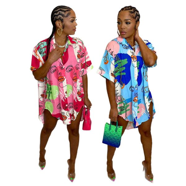 2023 new women causal dresses shirts summer dress fashion round neck half sleeve loose printed designer dress party sequins nightclub style, Black;gray
2023 new women causal dresses shirts summer dress fashion round neck half sleeve loose printed designer dress party sequins nightclub style, Black;gray