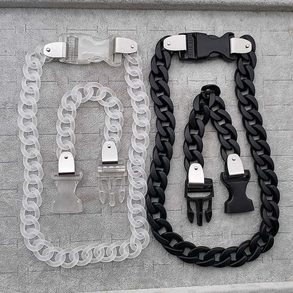 chokers fishsheep new acrylic chain buckle necklace for men women rock punk transparent chain choker necklace 2020 fashion jewelry y2303, Golden;silver
chokers fishsheep new acrylic chain buckle necklace for men women rock punk transparent chain choker necklace 2020 fashion jewelry y2303, Golden;silver