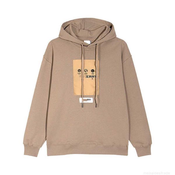 correct b burbry luxury designer of men's patch sweater hooded loose upper garment female hoodie star brand high version 2seasonal clot, Black
correct b burbry luxury designer of men's patch sweater hooded loose upper garment female hoodie star brand high version 2seasonal clot, Black