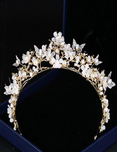 bridal headpieces wedding crowns butterfly flower crystal crown headdress golden baroque crown wedding accessories jewelry bridal 8687316, Silver
bridal headpieces wedding crowns butterfly flower crystal crown headdress golden baroque crown wedding accessories jewelry bridal 8687316, Silver
