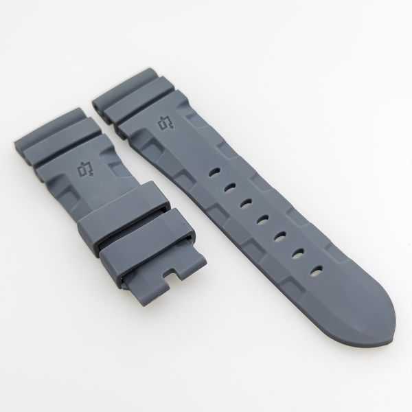 26mm gray rubber watch band 22mm pin buckle strap fit for pam pam 111 luminor radiomir wirstwatch, Black;brown
26mm gray rubber watch band 22mm pin buckle strap fit for pam pam 111 luminor radiomir wirstwatch, Black;brown