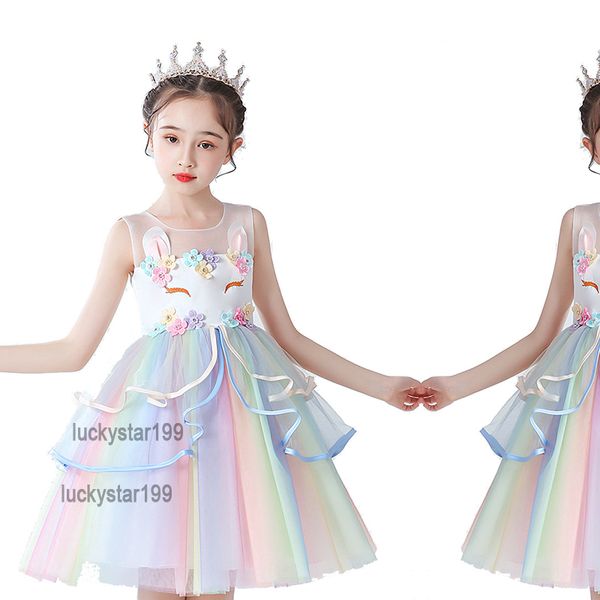 baby girl tulle princess dress 3-14t children designer unicorn printed skirt kids spring & summer sleeveless rainbow dresses, Red;yellow
baby girl tulle princess dress 3-14t children designer unicorn printed skirt kids spring & summer sleeveless rainbow dresses, Red;yellow