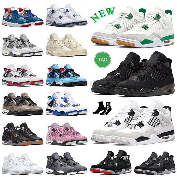 2023 new pine green 4s basketball shoes jumpman 4 black cat military black men women sneakers white oreo cactus jack what the sail pink outd
2023 new pine green 4s basketball shoes jumpman 4 black cat military black men women sneakers white oreo cactus jack what the sail pink outd