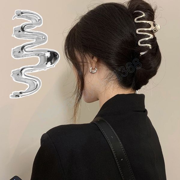 geometry hollow alloy hair clip irregular ponytail clip hairpins hair accessories metal silver barrettes crab clip diy, Slivery;white
geometry hollow alloy hair clip irregular ponytail clip hairpins hair accessories metal silver barrettes crab clip diy, Slivery;white