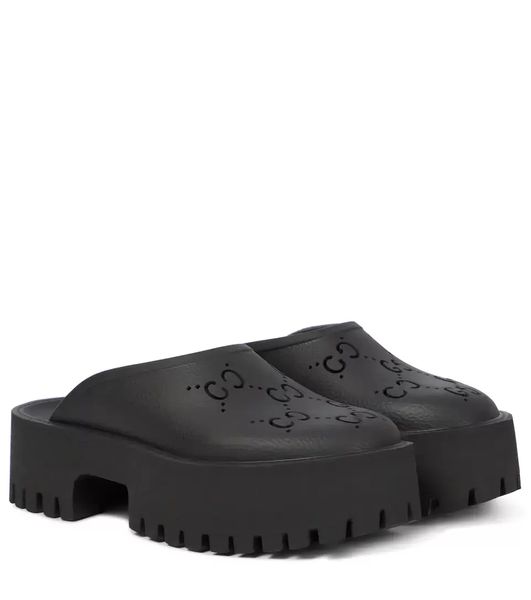 designer women sandals luxury double g cutout rubber clogs sandal platform sole eu35-42 with box beach holiday, Black
designer women sandals luxury double g cutout rubber clogs sandal platform sole eu35-42 with box beach holiday, Black