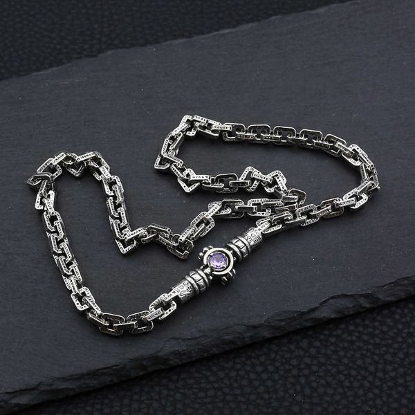 thai silver live broadcast letter scepter collarbone chain inlaid with diamond personalized creative magnetic clasp necklace for men and
thai silver live broadcast letter scepter collarbone chain inlaid with diamond personalized creative magnetic clasp necklace for men and