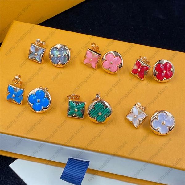 designer jewelry earrings titanium stud earring vintage four leaf flower titanium steel earring for woman with box, Golden;silver
designer jewelry earrings titanium stud earring vintage four leaf flower titanium steel earring for woman with box, Golden;silver