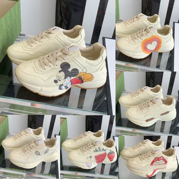 r rhyton casual shoes men women daddy sneakers lady luxurys runner trainers chaussures multicolor platform shoes size 35-46, Black
r rhyton casual shoes men women daddy sneakers lady luxurys runner trainers chaussures multicolor platform shoes size 35-46, Black