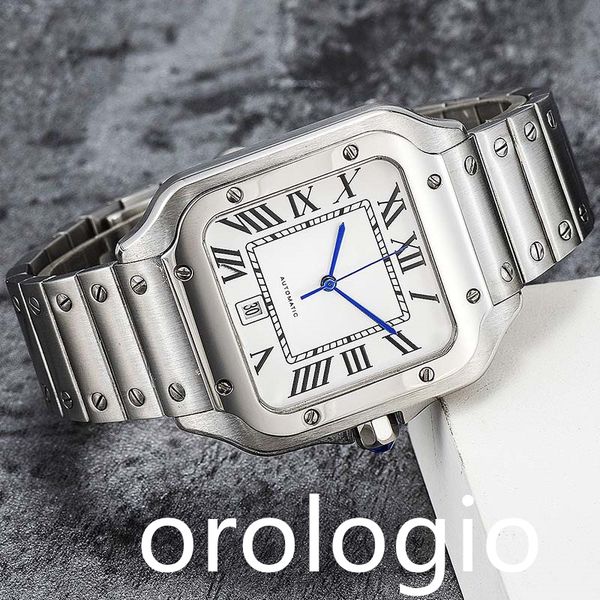 2023aaaa elegant men's and women's watch stainless steel strap imported quartz movement waterproof, Silver
2023aaaa elegant men's and women's watch stainless steel strap imported quartz movement waterproof, Silver
