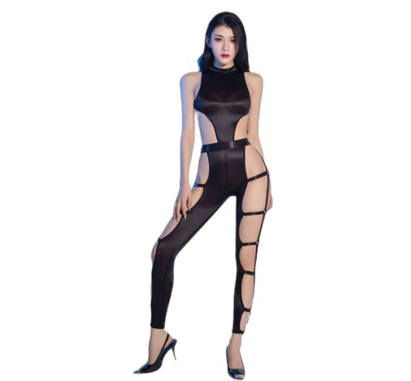 women's jumpsuits sleeveless bandage women jumpsuit high elastic hollow out night club outfits bodysuit oil shiny exotic allure tights, Black;white
women's jumpsuits sleeveless bandage women jumpsuit high elastic hollow out night club outfits bodysuit oil shiny exotic allure tights, Black;white