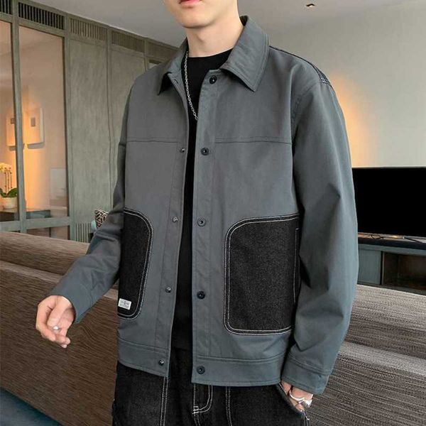 men's jackets 2023 spring and autumn new lapel jacket men's slim korean jacket men's casual thin jacket trend, Black;brown
men's jackets 2023 spring and autumn new lapel jacket men's slim korean jacket men's casual thin jacket trend, Black;brown