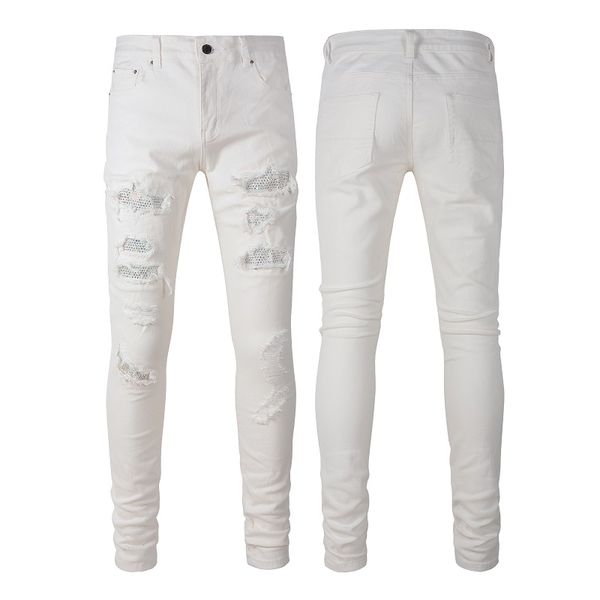 man jeans mens designer skinny jeans men jeans black pants rip denim biker grey distress slim fit stretch motorcycle bone halloween straight, Blue
man jeans mens designer skinny jeans men jeans black pants rip denim biker grey distress slim fit stretch motorcycle bone halloween straight, Blue