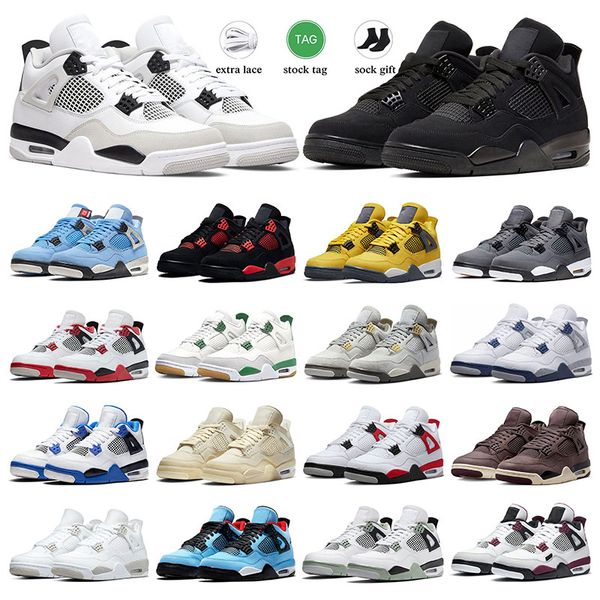 men women basketball shoes 4s jumpman 4 military black cat pine green university blue sail canvas white cement pn dust mens sports sneakers
men women basketball shoes 4s jumpman 4 military black cat pine green university blue sail canvas white cement pn dust mens sports sneakers