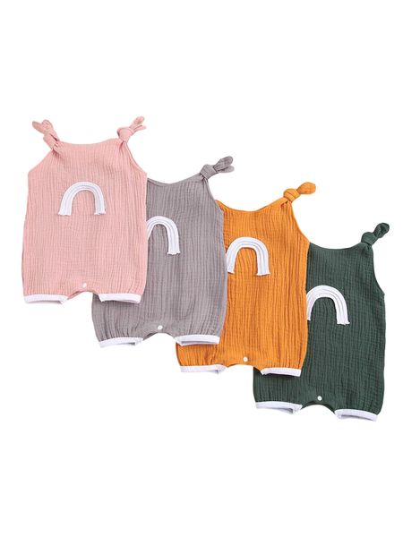 rompers citgeett summer newborn baby girls sleeveless romper rainbow print pattern casual style clothing l230314, Blue
rompers citgeett summer newborn baby girls sleeveless romper rainbow print pattern casual style clothing l230314, Blue