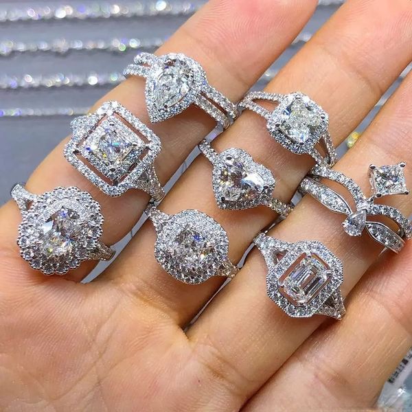 choucong unique luxury jewelry real 925 sterling silver multi style ring white z cz diamond gemstones women wedding band ring for lovers, Slivery;golden
choucong unique luxury jewelry real 925 sterling silver multi style ring white z cz diamond gemstones women wedding band ring for lovers, Slivery;golden