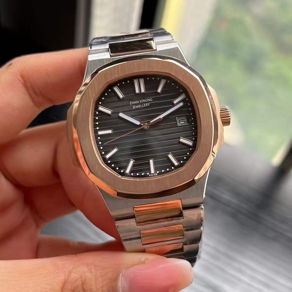 fashion mens watch automatic movement mechanical wristwatches for men full stainless steel strap classic designer sports mens watches male w, Slivery;brown
fashion mens watch automatic movement mechanical wristwatches for men full stainless steel strap classic designer sports mens watches male w, Slivery;brown