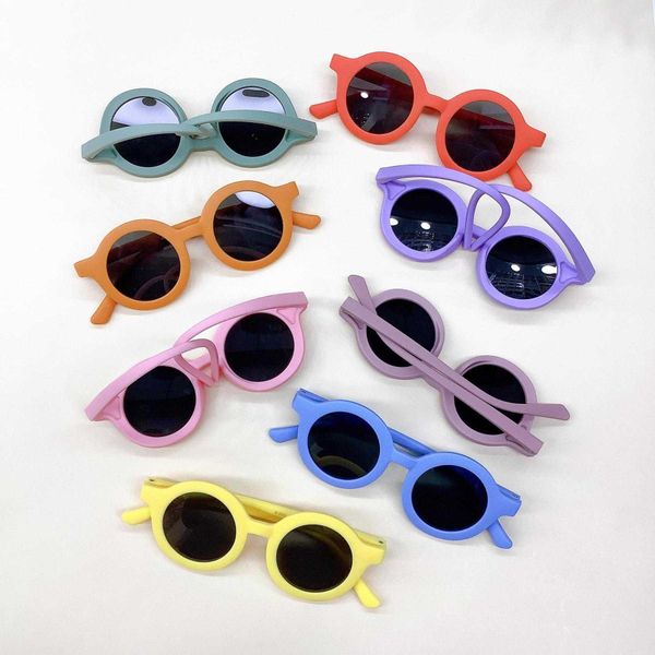 kids sunglasses silicone round frame boys girls glasses uv protection polarized, Blue
kids sunglasses silicone round frame boys girls glasses uv protection polarized, Blue