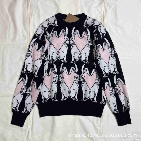 casual b burbry luxury designer correct version of the new rabbit decorative pullover in the spring of 23 1seasonal clothingijle, Black;white
casual b burbry luxury designer correct version of the new rabbit decorative pullover in the spring of 23 1seasonal clothingijle, Black;white