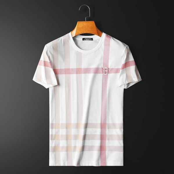 correct version of b burbry luxury designer summer men's slim umberto anna embroidery round neck mercerized cotton plaid large size sho, White;black
correct version of b burbry luxury designer summer men's slim umberto anna embroidery round neck mercerized cotton plaid large size sho, White;black