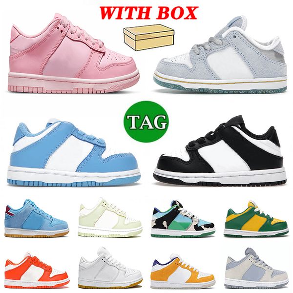 with box designer kids running shoes lows children youth toddler infants sneakers triple pink unc panda phillies chunky syracuse white cemen, Black
with box designer kids running shoes lows children youth toddler infants sneakers triple pink unc panda phillies chunky syracuse white cemen, Black